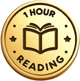 1-hour reading badge